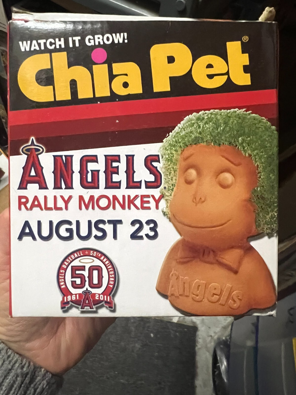 Anaheim/Los Angeles ANGELS BASEBALL RALLY MONKEY CHIA PET