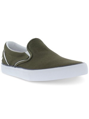 HURLEY Mens Green Comfort Kayo Round Toe Slip On Sneakers 9