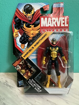 Marvel Universe 3.75'' NIGHTHAWK Series 04 #018 Figure Defenders Avengers 2013