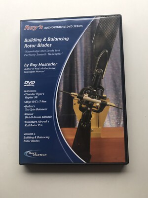 Ray's Authoritative DVD Series Building and Balancing Helicopter Rotor Blades