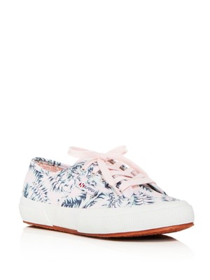 

SUPERGA Женские зеленые спортивные кроссовки Cotcamofanw с круглым носком на платформе и шнуровке, Зеленый, S1124DW