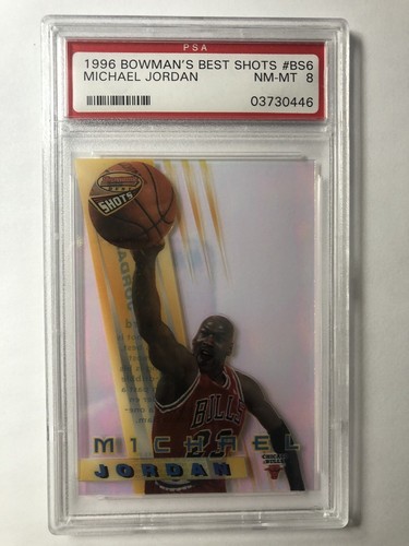 その他 PSA9 Bowman's Best Ref Michael Jordan Amazon.com: 1996-97 Bowman's Best #80 Michael Jordan