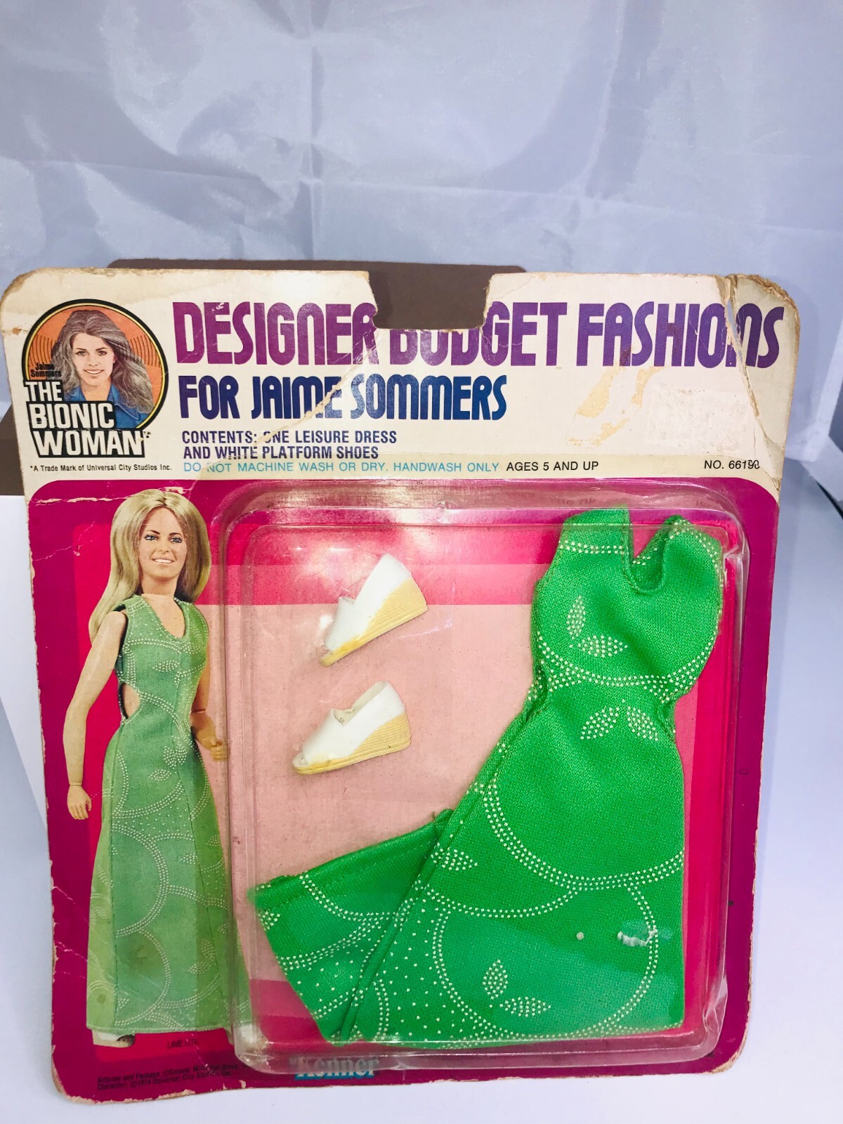 KENNER THE BIONIC WOMAN JAMIE SOMMERS DESIGNER BUDGET