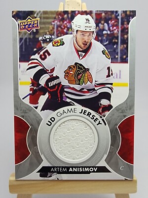 Artem Anisimov 2017-18 Upper Deck Game Jerseys MEM GJ-AA Blackhawks