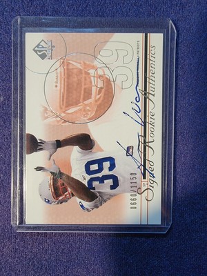 ANTWOINE WOMACK 2002 UD SP Authentics SIGNED ROOKIE AUTHENTICS Autograph! #/1150