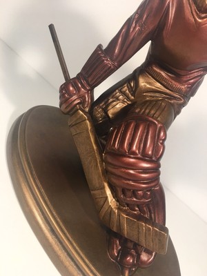 1993 Austin Sculpture Hockey Goalie Statue  - Sports