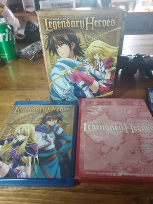 The Legend of Legendary Heroes: Part 1 (Blu-ray/DVD, 2012, 4-Disc Set,...