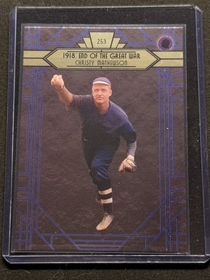 Historic Autograph & Card Co. 1918: End of the Great War Christy Mathewson 2023