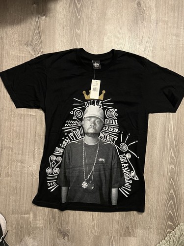 希少】stussy tシャツ 【J DILLA】(M) ステューシー コラボ