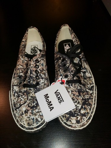Vans Authentic MoMa [Jackson Pollock] Camo Men’s 8.5 Women’s 10