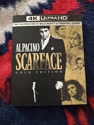 Scarface ~ Gold Edition 4K (Ultra HD / Blu-ray / Digital) + OOP Slipcover