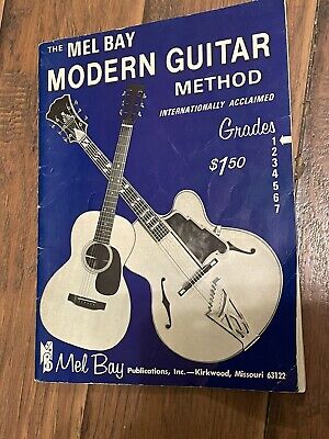 Vintage The Mel Bay Modern Guitar Method-1970 publication 