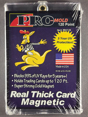 15x Pro Mold MH120 Original 120pt Magnetic Card Holder One Touch  -Made in USA!