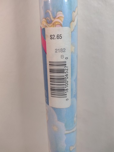 Vintage Happy Birthday Wrapping Paper Rolls New Gift Wrap Clowns And Unicorns