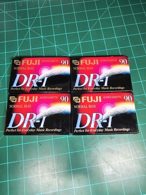 Fuji DR-I Normal 60 Fuji DR-I Normal 60 New Sealed Audio Cassette Tape Lot 4
