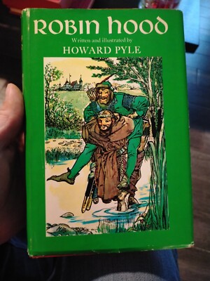 The Merry Adventures Of Robin Hood By Howard Pyle Doubleday Classics Dust Jacket