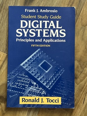 student study guide, digital systems, principles and applications book