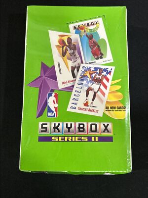 1991-92 Skybox Series 2 Basketball Factory Sealed Wax Box 36 Pack Michael Jordan