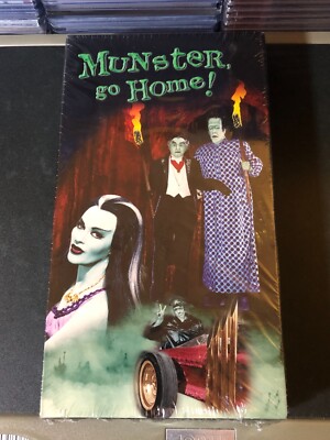 MUNSTER GO HOME   1966 Color VHS New Sealed YVONNE DE CARLO Fred Gwynne EDDIE
