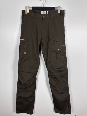 Fjallraven Barents Pro Hydratic G-1000 Pants Brown Men`s Size 50