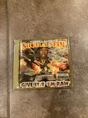 「SOULJA SLIM - Give It 2 Em Raw」VINYL 61KCEDpJ6eL._UF1000,1000_QL80_.jpg