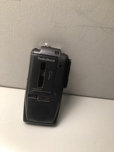 Radio Shack 14-1183 Micro-44 VOX Microcassette Recorder Pre Owned