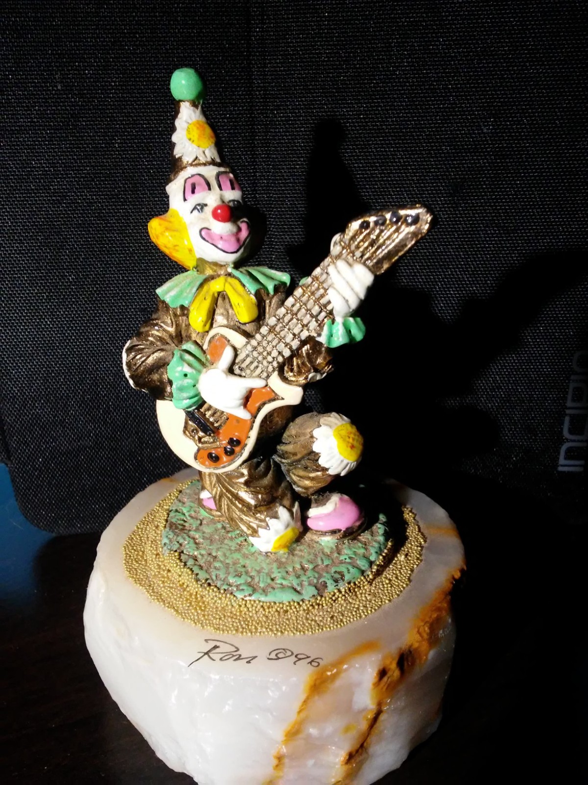 Lot (5) Ron Lee Signed Clowns Pudge Rock-a-billy One Leg Up Spiffy Rascal