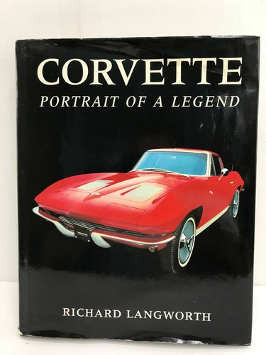 Corvette "Portrait of a Legend" Hardback Book by Richard Langworth