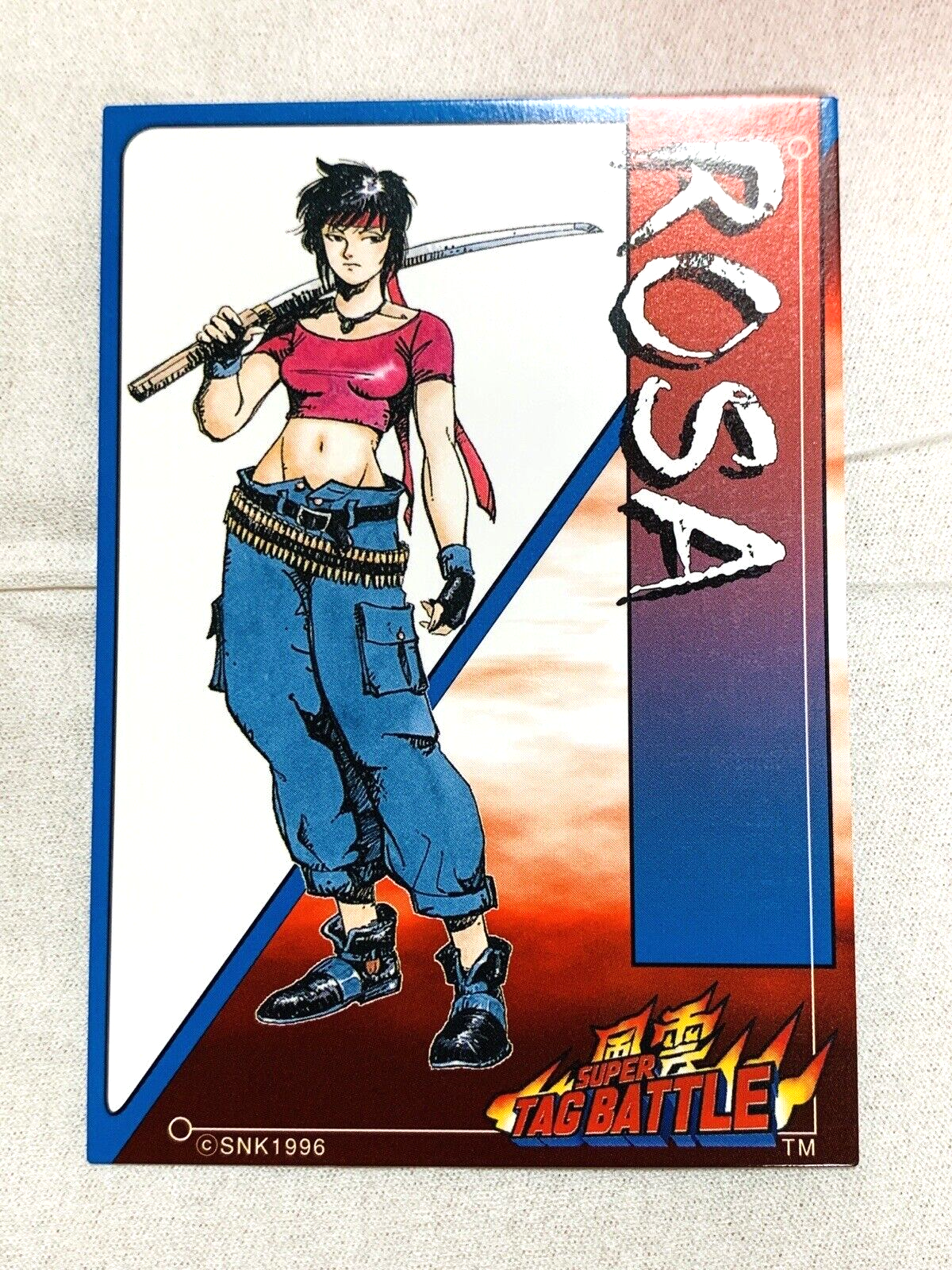 Kizuna Encounter ROSA 1996 SNK Card From Japan THE-42 F/S | eBay