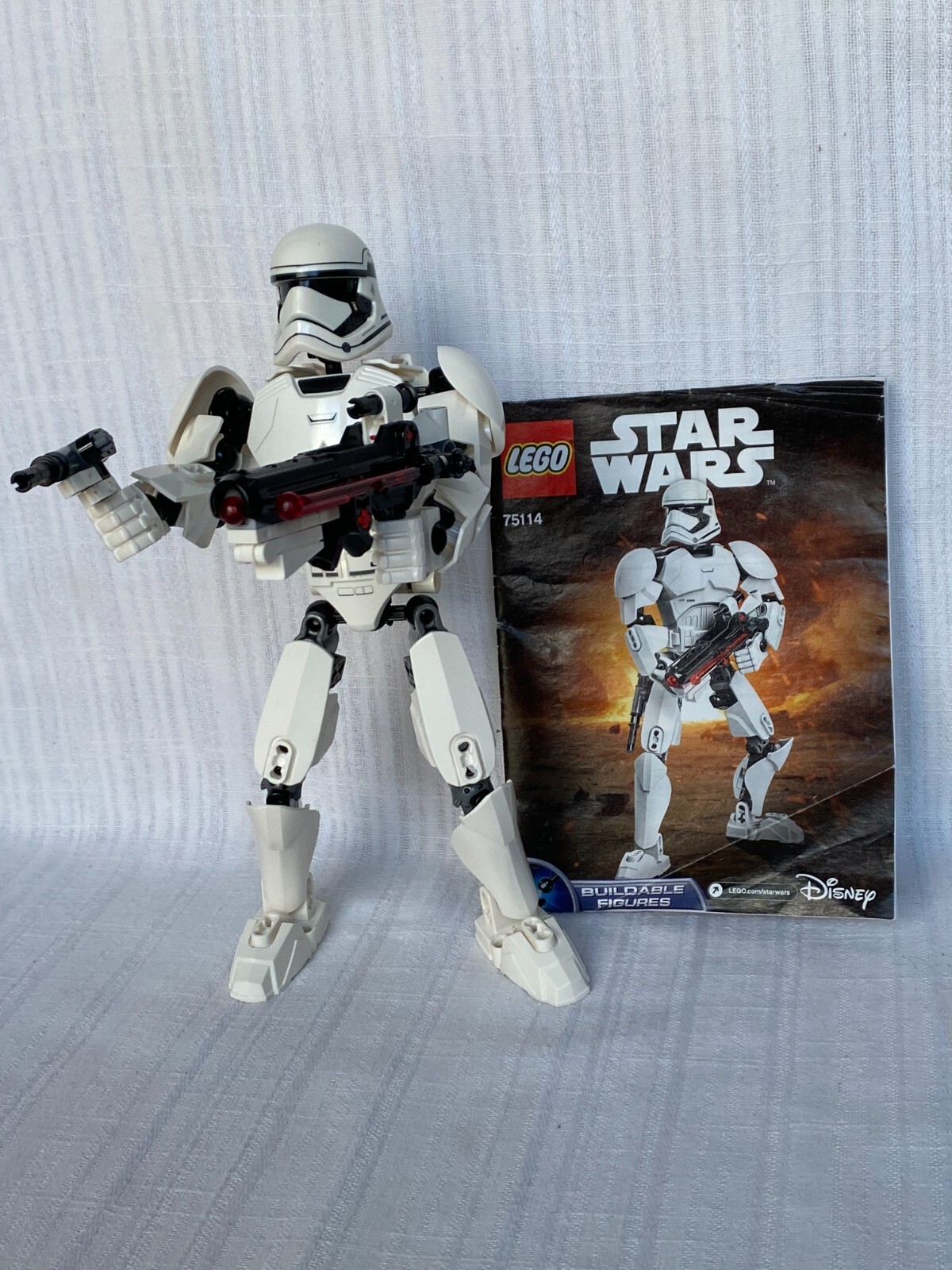 k☆ LEGO Star Wars First Order Stormtrooper Figure, Set #75114