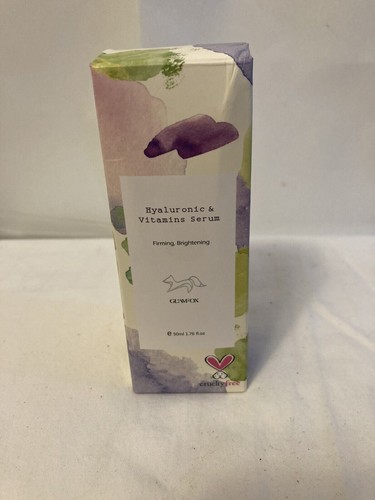 Glamfox Hyaluronic & Vitamins Serum Firming Brightening 1.76 fl oz / 50 ml BNIB