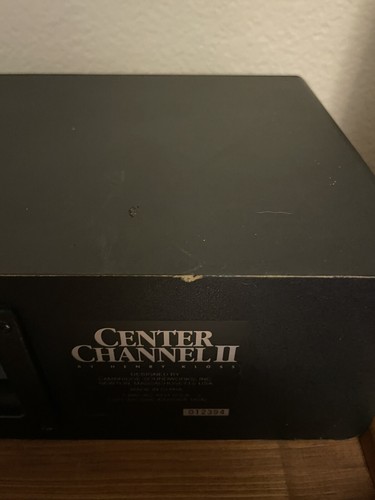 Cambridge Soundworks Center Channel II Speaker by Henry Kloss - 8 ohms