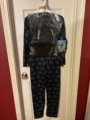 NWT Disguise Boys Minecraft Ender Dragon 5-PC Halloween/Play Costume Size 10-12