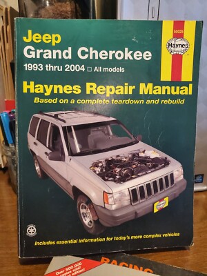 Haynes Jeep Grand Cherokee 1993 thru 2004 Repair Manual #50025