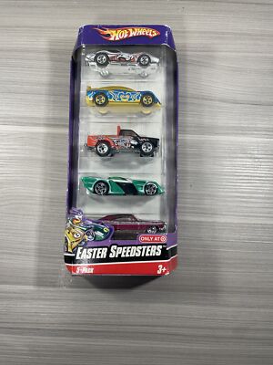 Hot Wheels Easter Speedsters 5-Pack 27099 New! NIB