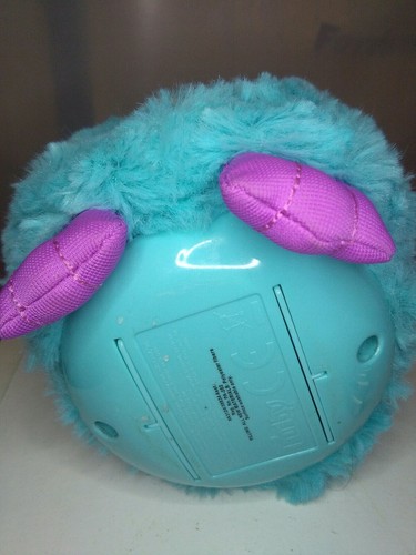 Furby BOOM Hasbro 2012 Teal Blue and Purple Interactive Talking Singing Dancing