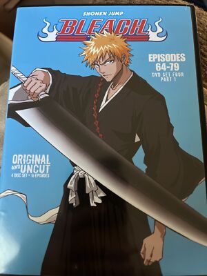 Bleach: Uncut  Set 4 Part 1 (4 DVD Set)