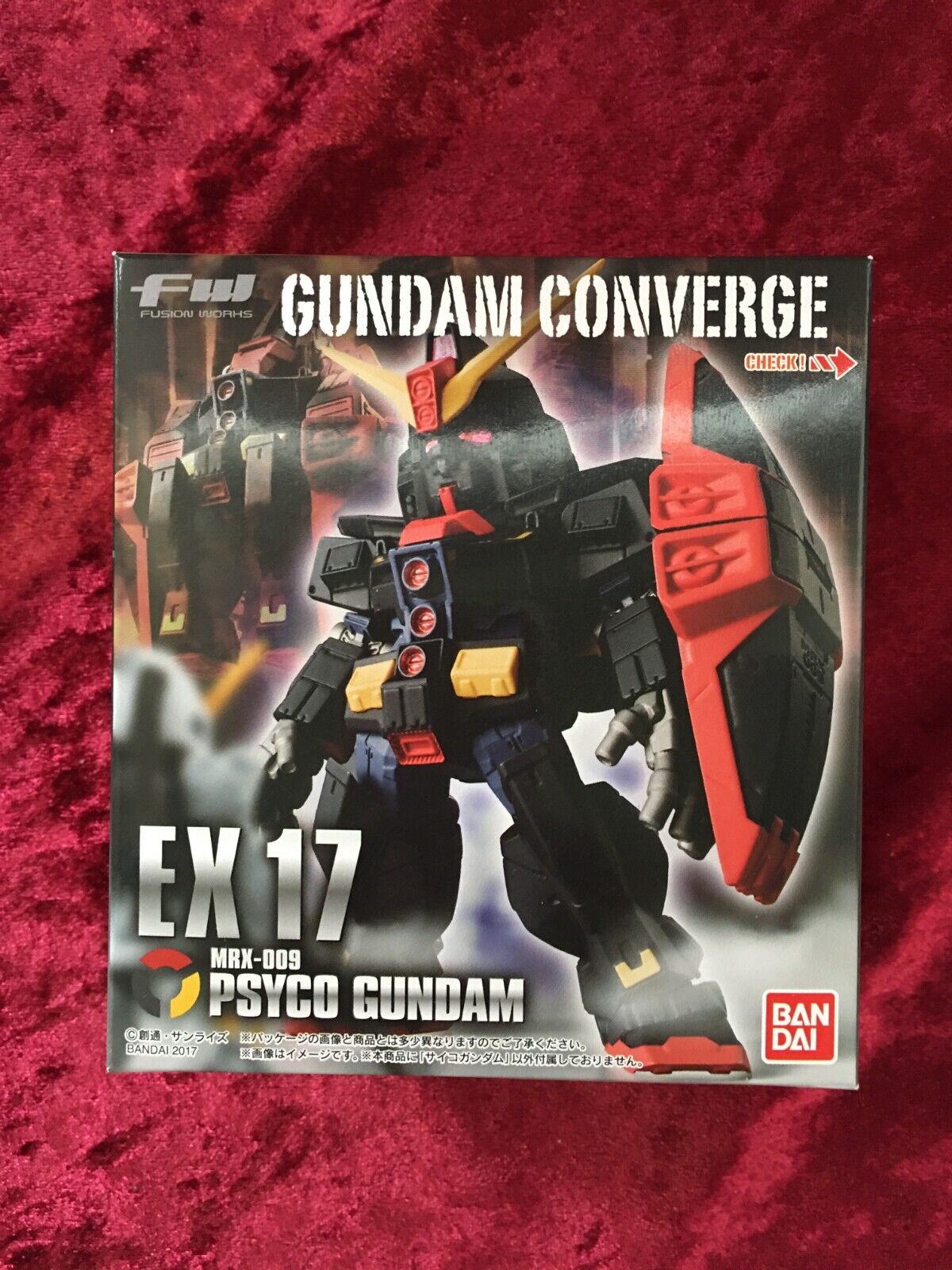 Bandai FW GUNDAM CONVERGE EX17 Psycho Gundam 1pc Mobile Suit Bandai FW GUNDAM CONVERGE EX17 Psycho Gundam 1pc Mobile Suit