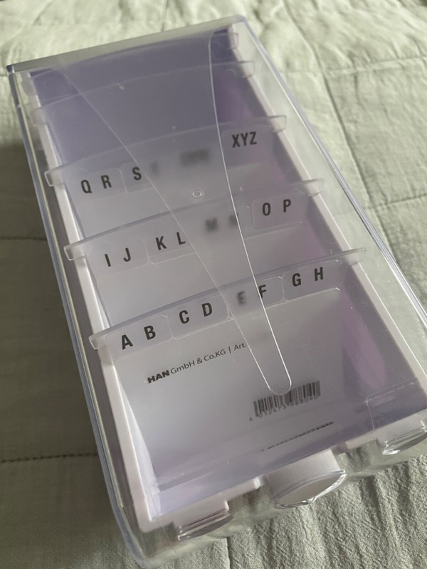 Exacompta 5339623d Lernkartei Bunnybox Din A8 