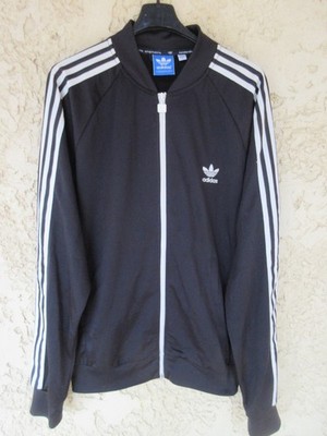 Veste ADIDAS rétro vintage look années 90 TREFOIL Celebrate Originality noir XL