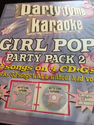 (未使用･未開封品)Party Tyme Karaoke: Girl Pop 2 [DVD] Party Tyme Karaoke: Girl Pop Party Pack Vol. 2.. 4 Disc CD