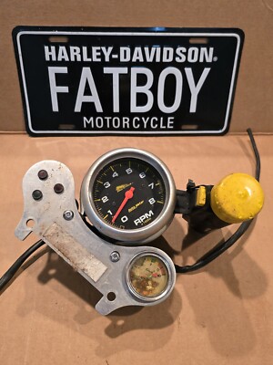 Autometer Auto Meter Harley Pro Cycle Tach Tachometer For Harley