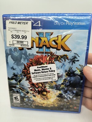 Knack II 2 (Sony PlayStation, 2017) PS4 Brand New Factory Sealed