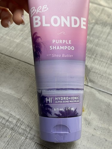 The Beachwaver Co. Brb Blonde Purple Shampoo 6 Fl Oz New