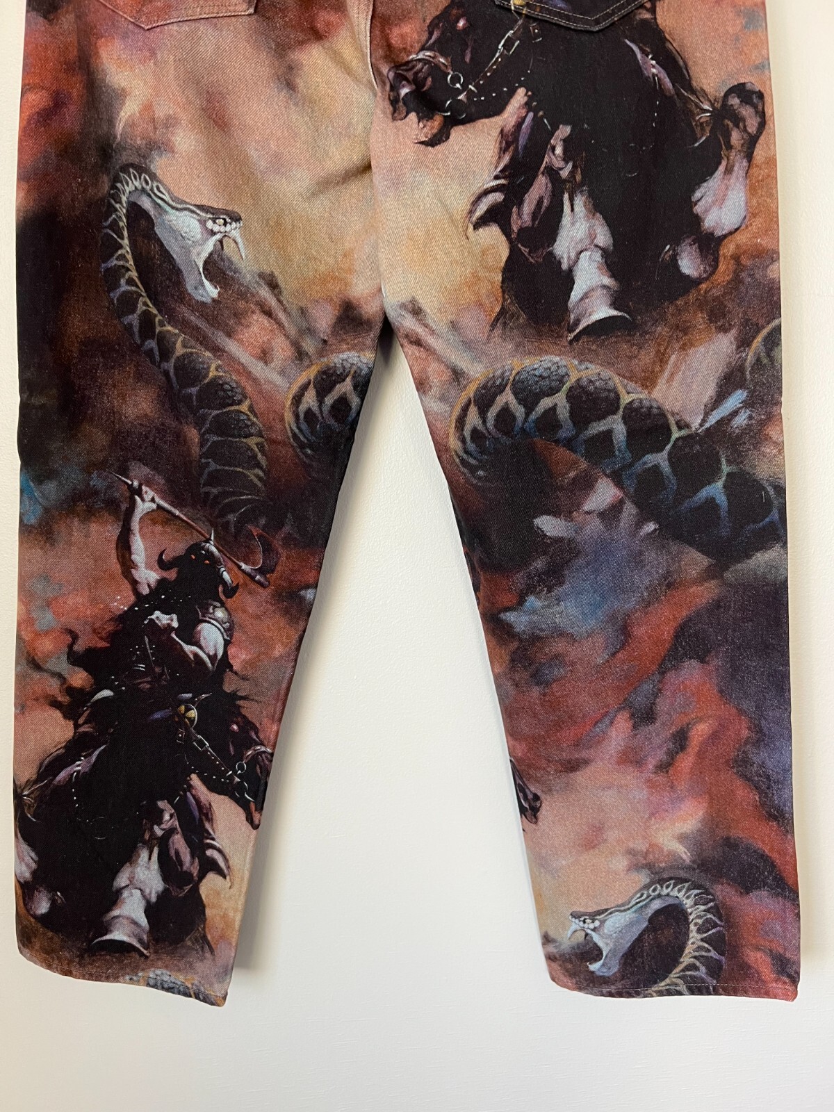 Supreme Frank Frazetta Loose Fit Jeans - Size 34 - NEW | eBay