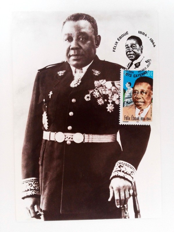 Felix Eboue   France Carte Maximum Postcard M186