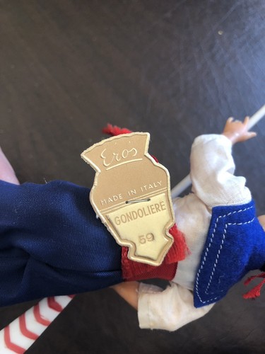 Vintage Made in Italy Eros Florence Girl And Boy Doll Figurines