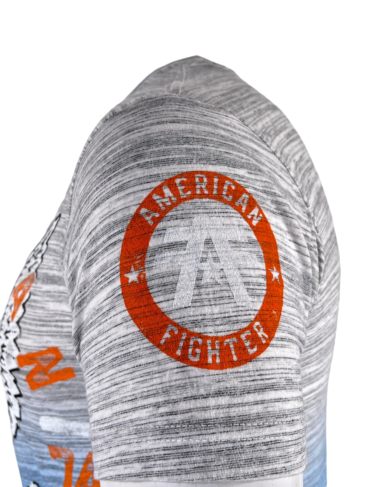 American Fighter Men's T-shirt VANDERPAINT Crew neck Athletic Eagle MMA