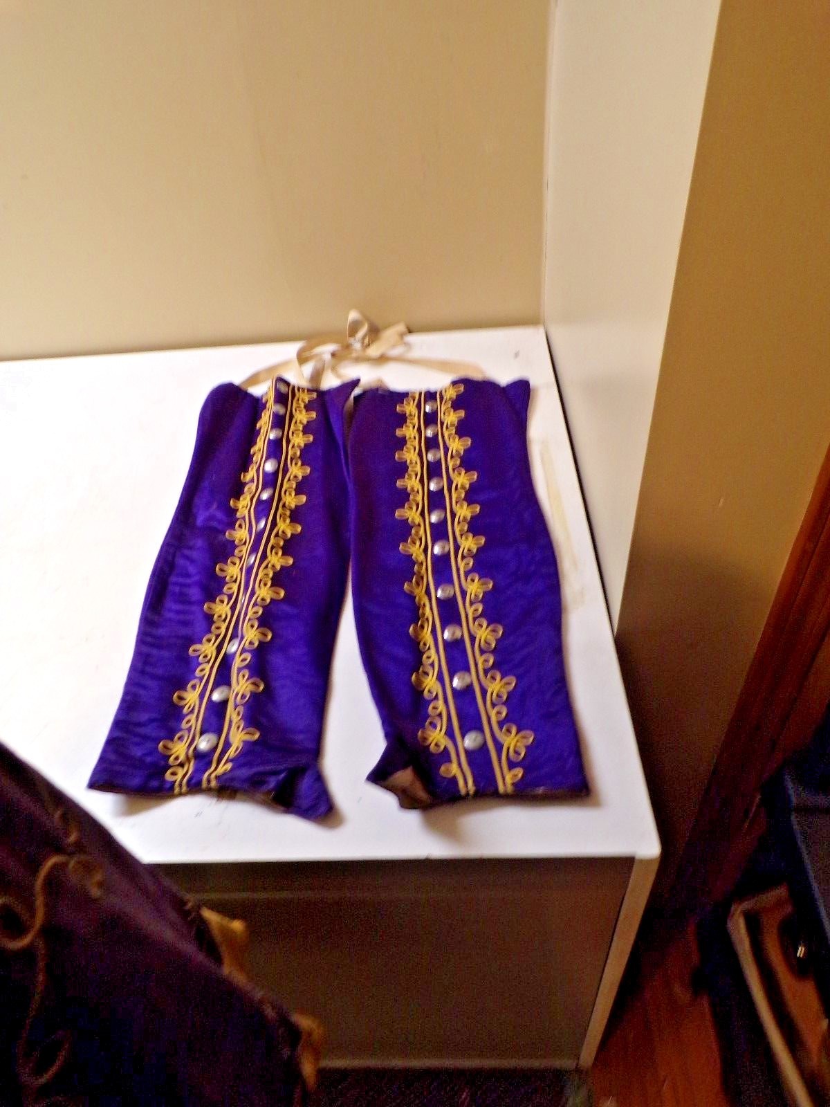 Old Masonic or Oddfellows Lodge Ceremonial Robe Lot G