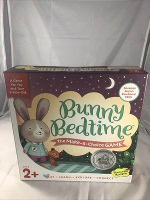 Peaceable Kingdom Game - Bunny Bedtime, The Make-a-Choice Game - Ages 2+
